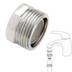 ADAPTADOR ATOMIZADOR GRIFO CON FILTRO H22X3/4"