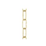 CADENA DECORATIVA LAMPARA LATONADA 43X3,4 MM (METRO)