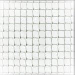 TELA CUADRO PLASTICO BLANCA 1,0 X 1,0 CM/1 M. (METRO)