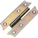 PERNIO PUERTA MADERA 6". BICROMATADO IZQUIERDA