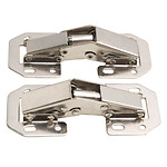 BISAGRA MUEBLE AUTOMATICA/OCULTA CON RESORTE 415/100 MM.