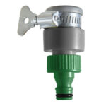 RACOR MANGUERA PLASTICO PARA GRIFO CON BRIDA
