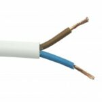 CABLE MANGUERA FLEXIBLE BLANCO 2X1,0 MM. (MTRO.)