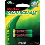 PILA RECARGABLE R03 - AAA  650 MAH (BLISTER 2)