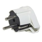 CLAVIJA BIPOLAR 4,8 MM. C/TT. LATERAL SALIDA LATERAL 16 A. 250 V.