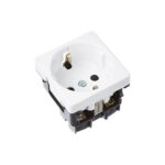SIMON 27 BASE ENCHUFE SCHUKO 16 A BLANCO