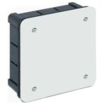 CAJA EMPOTRAR CUADR. 100X100 MM. CON TORNILLOS