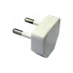 CLAVIJA BIPOLAR 4,0 MM. S/TT. SALIDA LATERAL 10 A 250 V.