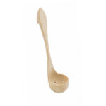 CAZO ACEITUNAS CON AGUJEROS MADERA 26 X 6 CM.