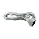 PROLONGADOR CABLE MANGUERA TOMA TIERRA MACHO/HEMBRE 3X1,5-5 M.