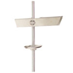 GANCHO TECHO BASCULANTE METALICO RECTO 5X100 MM.
