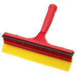 LIMPIACRISTALES CON GOMA Y ESPONJA 21 CM. PLASTICO