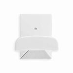 COLGADOR PECHA INOX. MEDIANA ADHESIVO  BLANCO