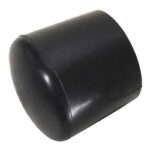 CONTERA PLASTICO REDONDA NEGRA 25 MM.
