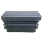 CONTERA PLASTICO RECTANGULAR NEGRA 30X40 MM.