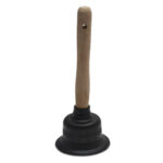 DESATASCADOR CAMPANA CAUCHO MANGO MADERA 13.0 CM.
