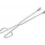 TENAZA COCINA BARBACOA CON PALA 26 CM. INOX.