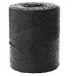 CUERDA RAFIA BOBINA  750 GRS. COLOR NEGRO